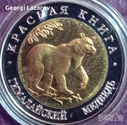 50 рубли Русия Хималайска Мечка, снимка 1