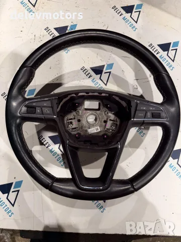 5F0419091AH трилъчев кожен мултифункционален волан от Seat Leon ST FR, 1.8 TSI