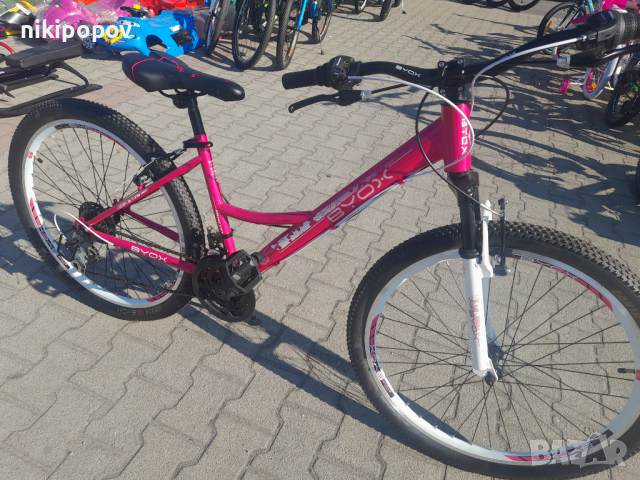 BYOX Велосипед 26" PRINCESS розов, снимка 8 - Велосипеди - 44587563