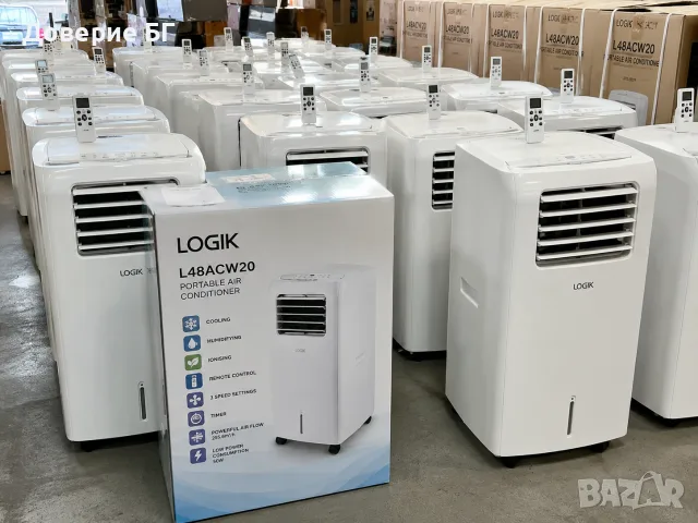 Нов мобилен климатик/въздушен охладител Logik L48ACW20 от Daikin – охлаждане, отопление, овлажняване