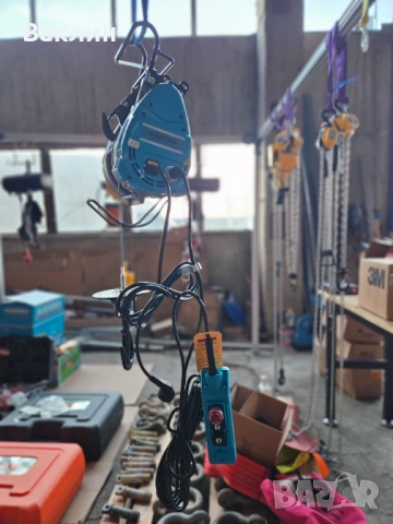 Телфери, снимка 4 - Други машини и части - 53925597