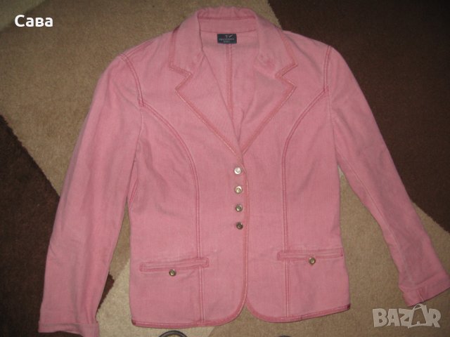 Дънково сако TRUSSARDI   дамско,Л-ХЛ, снимка 2 - Якета - 33758474