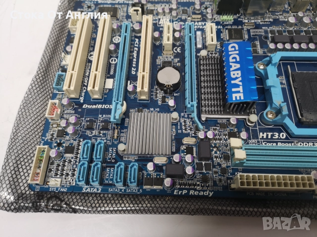 Дънна платка - GUGABYTE GA-870A0USB3L, снимка 5 - Дънни платки - 52144656