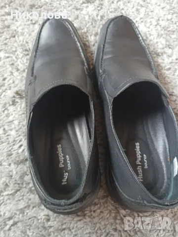 Мъжки обувки от естествена кожа Hush Puppies , снимка 5 - Ежедневни обувки - 50058186