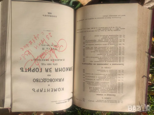 Продавам книга "Коментар и ръководство по закона за горите от 1925.  Част 1-2. / Ат. Петрушев, снимка 5 - Специализирана литература - 47641017