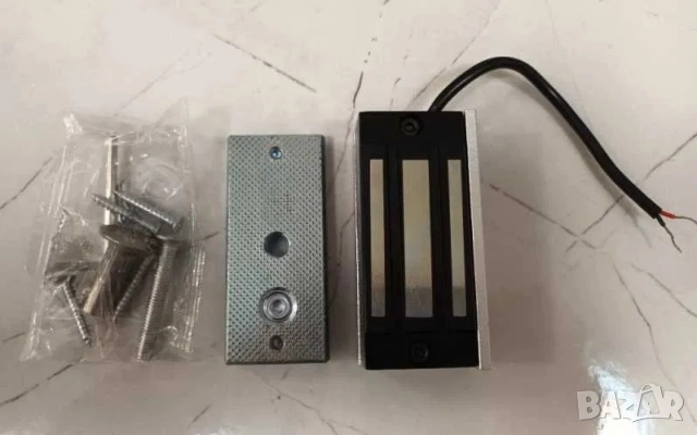 Електромагнит, електрическа магнитна ключалка 60кг, снимка 5 - Други инструменти - 52945266