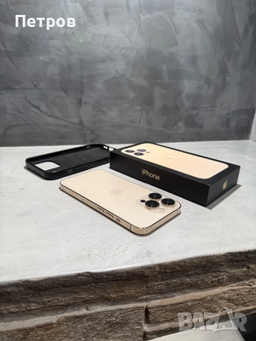 КАТО НОВ Iphone 13 Pro 256 GB Gold, снимка 2 - Apple iPhone - 52807451