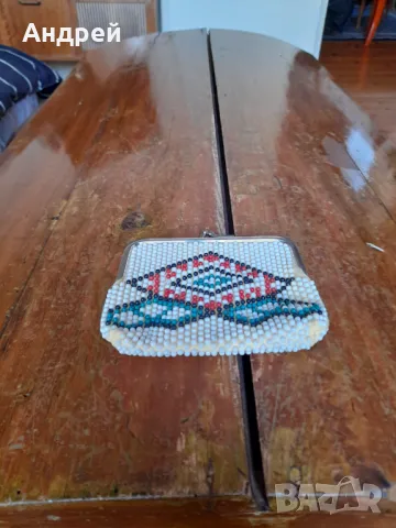 Старо мънистено портмоне #10