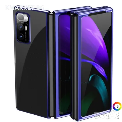 Xiaomi Mi Mix Fold Electroplating View Window Калъф и Протектор, снимка 3 - Калъфи, кейсове - 48702960