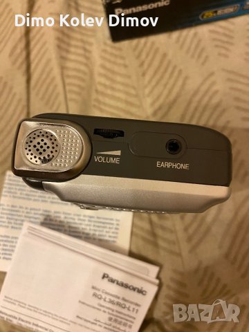Panasonic RQ L11 Boxed. Уокмен Записващ + 3 Касети Бонус!, снимка 6 - Радиокасетофони, транзистори - 42676354