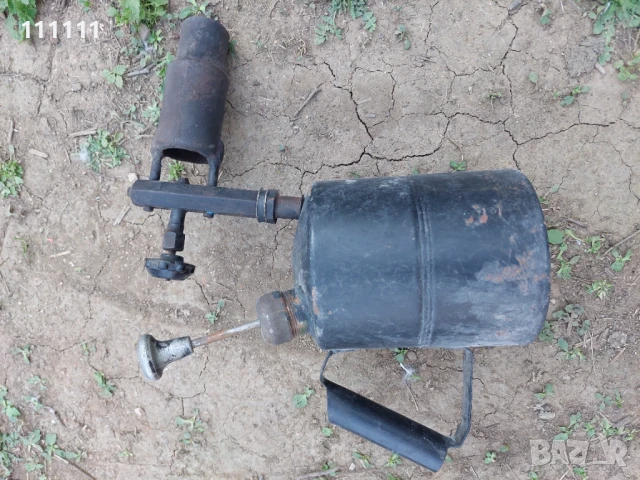 Стара бензинова лампа, снимка 9 - Други ценни предмети - 50526025