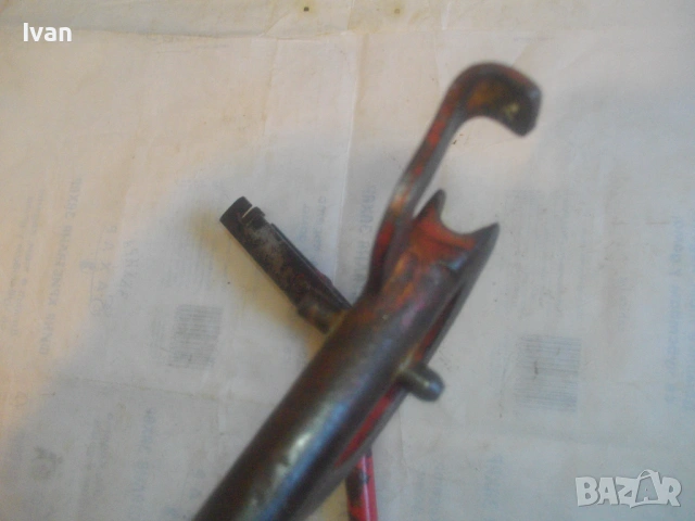 Тръбогиб 12мм Ръчен уред за огъване на метални дебелостенни тръби диаметър до ф12мм Старо качество, снимка 13 - Други инструменти - 53305571