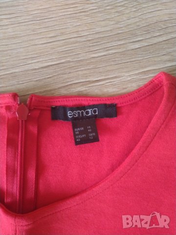 Дамска рокля в червено, снимка 2 - Рокли - 30336943