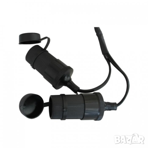 Удължител за запалка с две гнезда 12V 24V, снимка 2 - Аксесоари и консумативи - 44741799