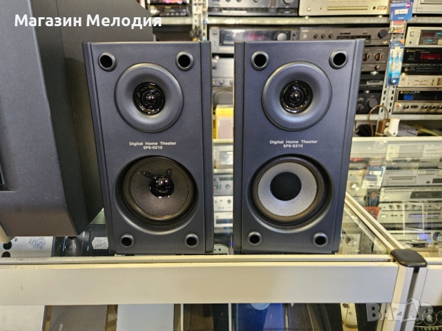 5.1 система за домашно кино и музика Samsung SPS-W210  Бас каса, център и 4 колони.  В отлично техни, снимка 6 - Тонколони - 52934792