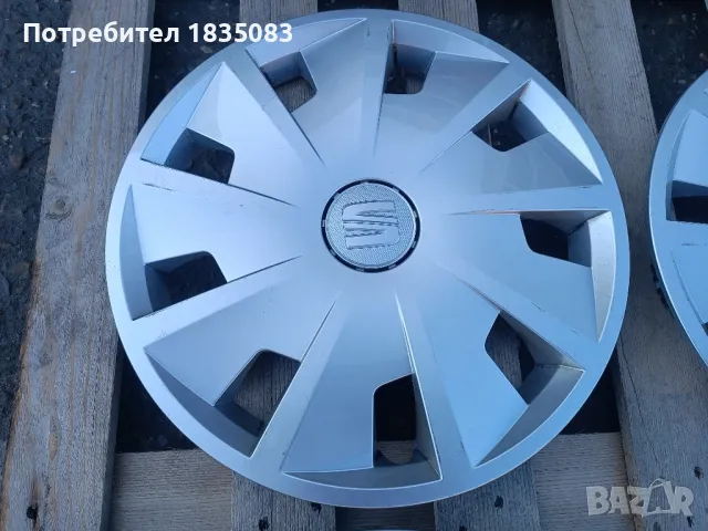 Оригинални тасове Seat 15 цола, снимка 2 - Аксесоари и консумативи - 48811866