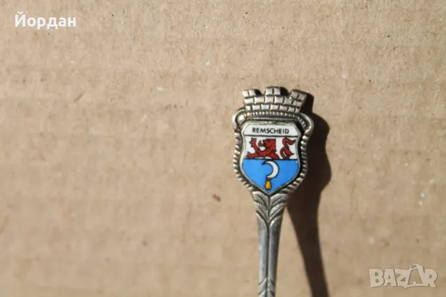 Сребърна лъжица , снимка 4 - Прибори за хранене, готвене и сервиране - 49596096