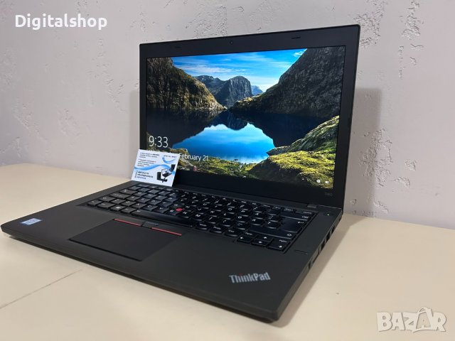 Лаптоп Lenovo Thinkpad Т460 i5-6200U/8GDDR3/128SSD/14" FHD/12м.г/кл.А, снимка 2 - Лаптопи за дома - 44506486