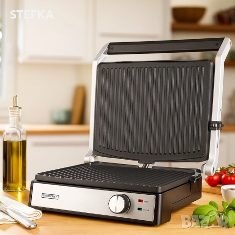 Електрически грил -тостер 2в1, снимка 3 - Тостери - 52996703
