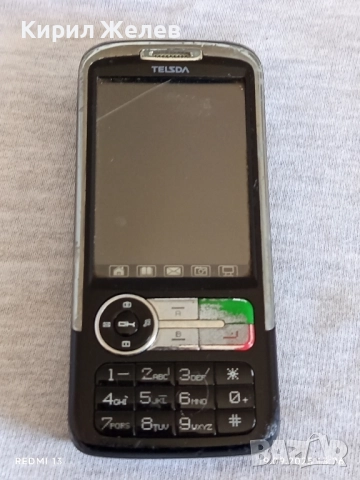 Ретро телефон GSM TELSDA много стар рядък за КОЛЕКЦИЯ ДЕКОРАЦИЯ 51410