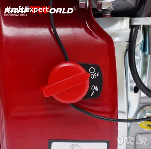 Бензинов Двигател за Мотофреза KraftWorld 7.5 кс, снимка 2 - Градинска техника - 50548886