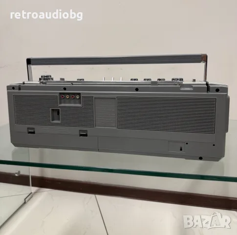 🔈Колекционерски ретро радиокасетофон SANYO M-W25K  - Boombox - профилактиран🔉, снимка 8 - Радиокасетофони, транзистори - 55767672