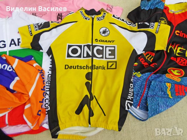 Колоездачни фанелки, снимка 17 - Спортна екипировка - 36720114