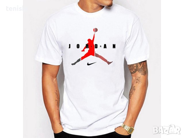 Тениски Nike Air Jordan принт,цветове и модели,мъжки детски, снимка 2 - Тениски - 29845912