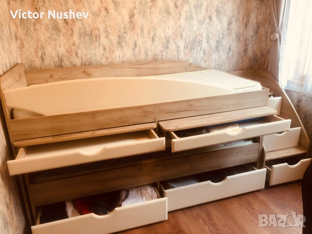 Цялостно обзавеждане за детска стая, снимка 4 - Мебели за детската стая - 53895499