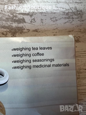 Нова електронна лъжица везна с дисплей + включена батерия в кутия и инструкции ❤️, снимка 7 - Аксесоари за кухня - 52402156