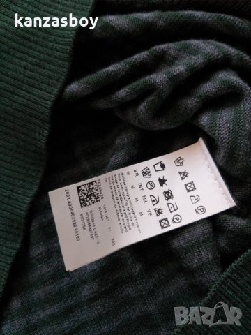hugo boss exstrafine merino - страхотен мъжки пуловер КАТО НОВ, снимка 10 - Пуловери - 35505456