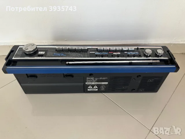 Sharp WQ 272 boombox Japan , снимка 9 - Радиокасетофони, транзистори - 56437028
