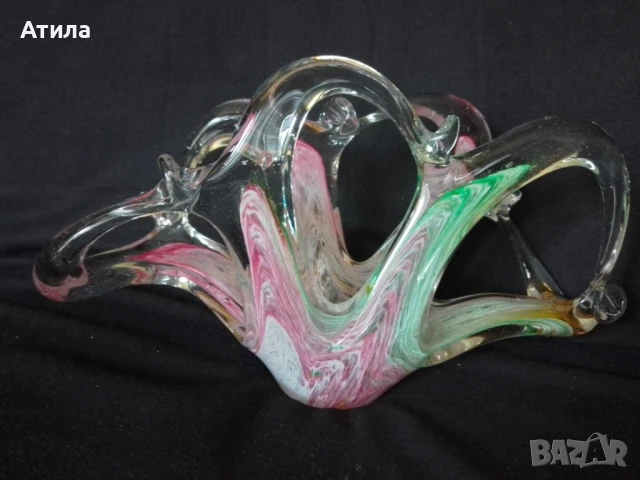 салфетник стъкло 12/20 см