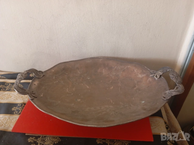 посребрена фруктиера арт деко