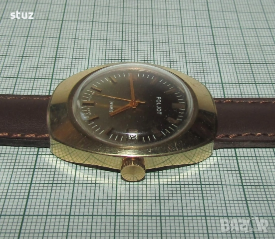 Мъжки часовник Полет, снимка 6 - Антикварни и старинни предмети - 54345757