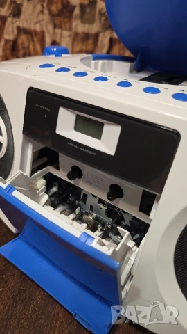 Касетофон Terris RCA - 253 радио, касетка, диск, USB флашка и AUX, снимка 4 - Радиокасетофони, транзистори - 53067873