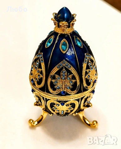 Кутии за бижута - Яйце тип"Фаберже" - различни модели и цвят!, снимка 4 - Други - 54230761