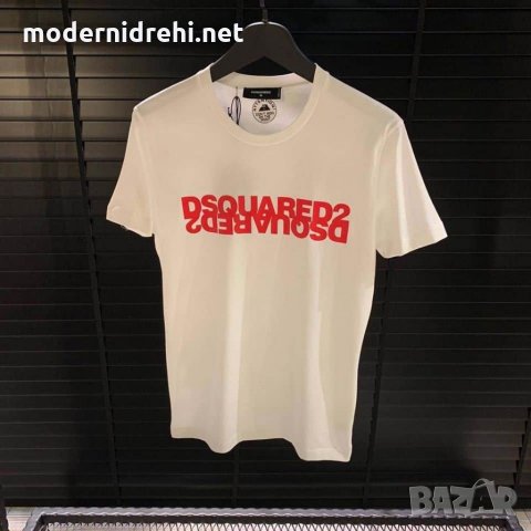 Мъжка тениска Dsquared2 бяла