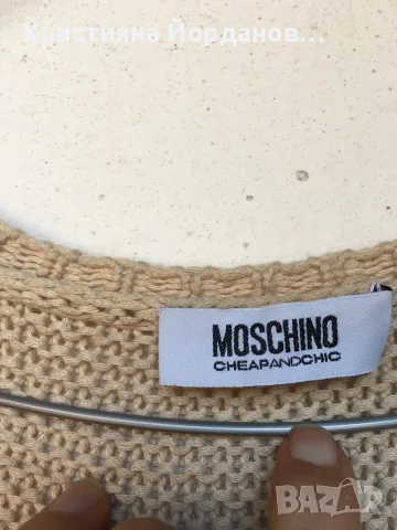 Винтидж жилетка Moschino, М, оригинална, снимка 5 - Жилетки - 56331192