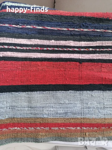 100% Автентична ръчно тъкана неупотребявана памучна черга, снимка 1