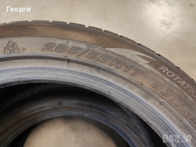 2бр.зимни гуми 205/50/17 Goodride, снимка 3 - Гуми и джанти - 53925104