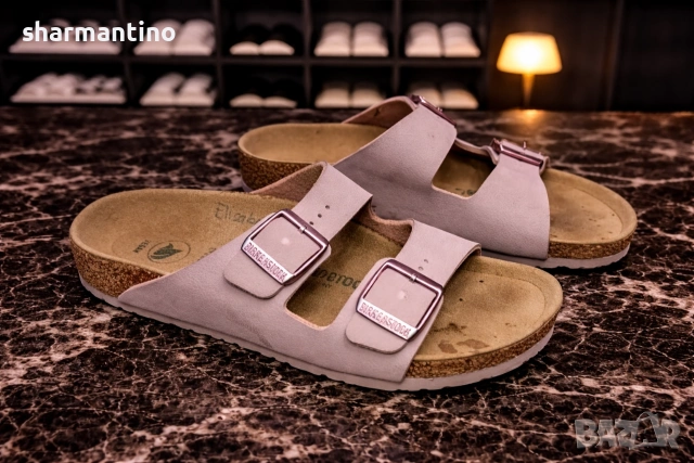 Birkenstock N 32 кожени чехли