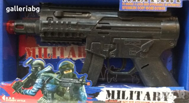 Военни детски пистолети със светлини и звуци - пистолет, снимка 2 - Други - 38949742