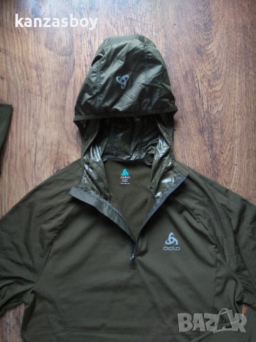 Odlo 1/2 ZIP - страхотна мъжка блуза КАТО НОВА, снимка 2 - Спортни дрехи, екипи - 40779209