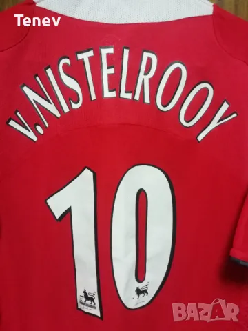 Manchester United Van Nistelrooy Nike оригинална тениска фланелка Манчестър Юнайтед Нистелрой XL , снимка 3 - Тениски - 47611810