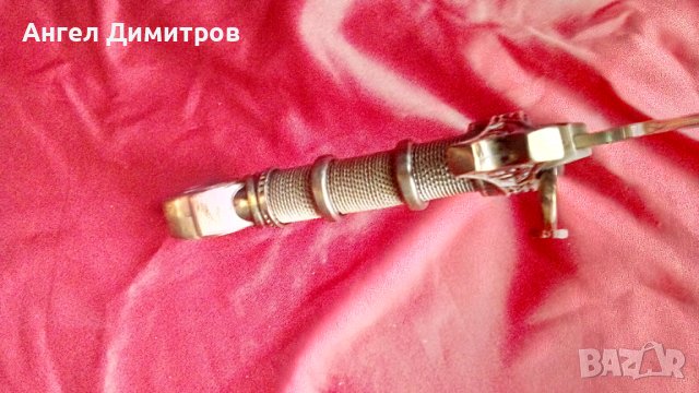 Страхотен тамплиерски меч за стена, снимка 3 - Антикварни и старинни предмети - 36648732