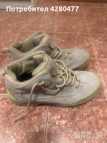 Зимни кожени работни обувки, снимка 3 - Мъжки боти - 52660909