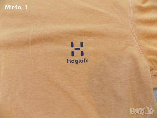 тениска haglofs оригинал спорт планина туризъм тренировка крос мъжка S, снимка 3 - Тениски - 39878285