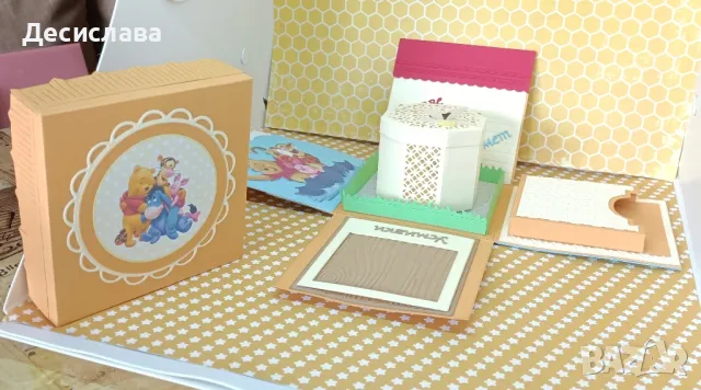 Експлоадираща кутия "Мечо Пух и приятели" с 3D елементи , снимка 9 - Други - 47821751