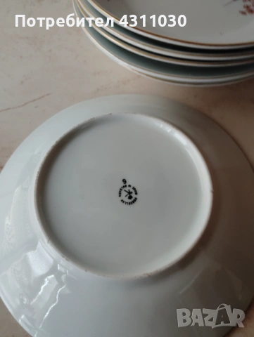 Нови различни комплекти чинии по 6 бр.от 80-те години, снимка 4 - Чинии - 54211873
